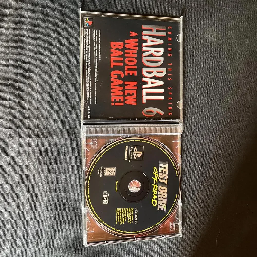 Test Drive off Road (PS1, 1997) Completed With Manual & In Great Condition